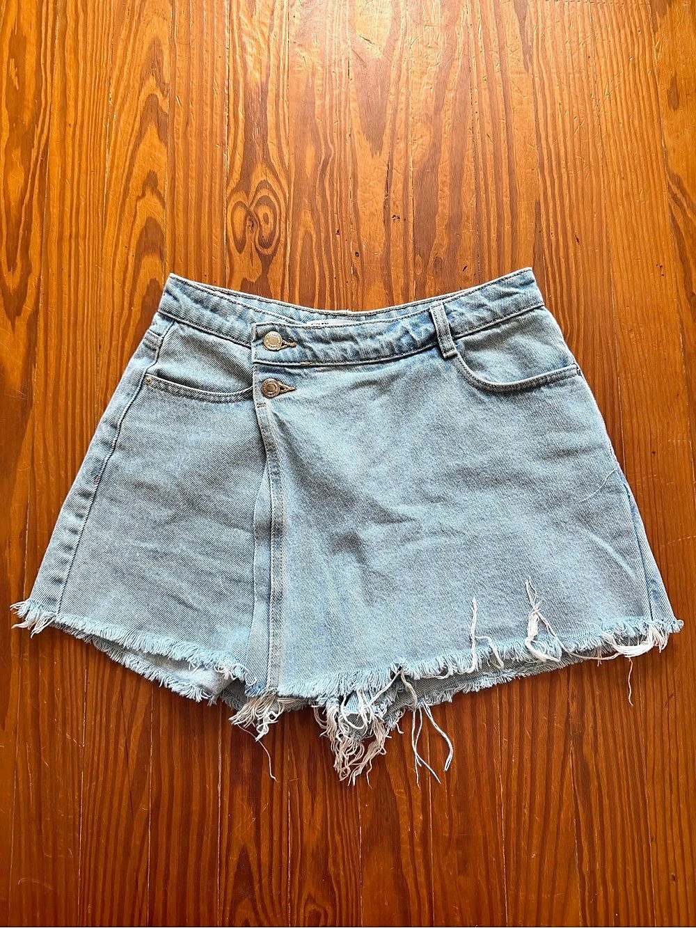 Zara Jean Shorts in Blue Waist MEX 26